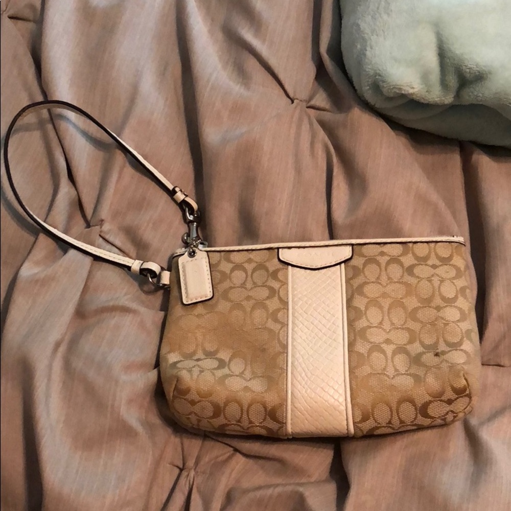Coach wristlet